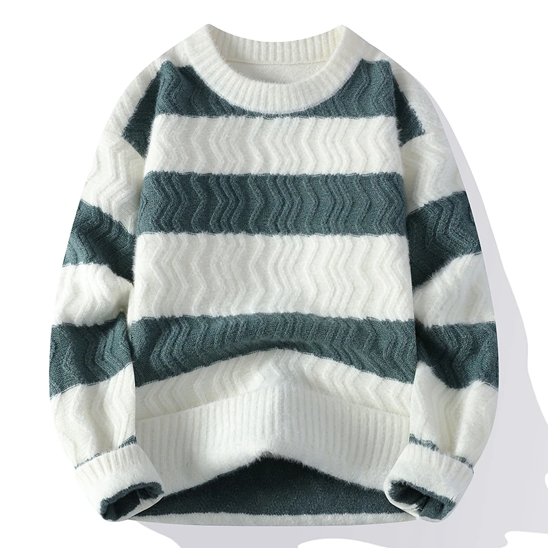 Winter Clothes Shop - Striped sweater men's autumn and winter
