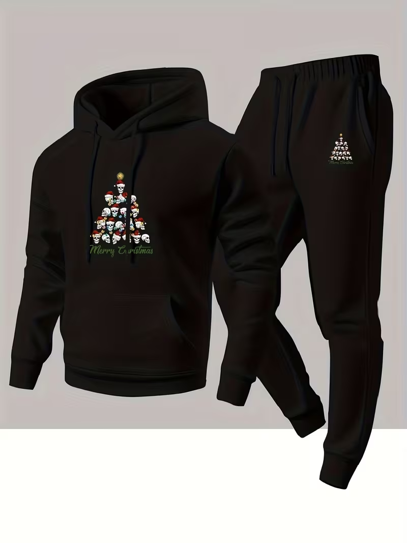 Winter Clothing - Men's Autumn Winter Christmas Fashion Two-Piece