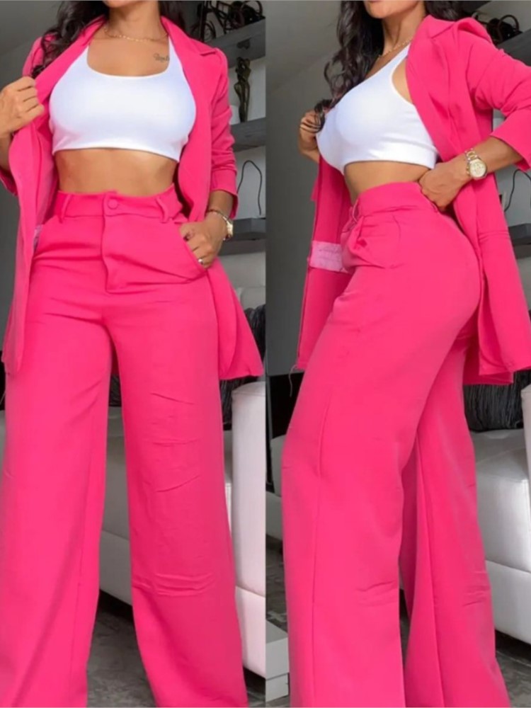 Winter Clothing For Sale - New Autumn Women's Fashion Solid Notched