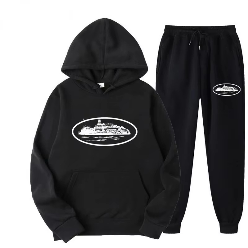 Fleece Hoodie Lined - 26 NICE Loose Unisex Fleece-lined Printed