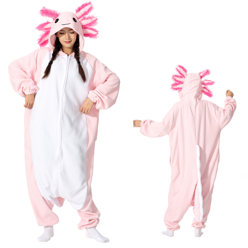 Animal Kigurumi Costume Hallow - Fleece Hoodie Lined ulasan dan harga