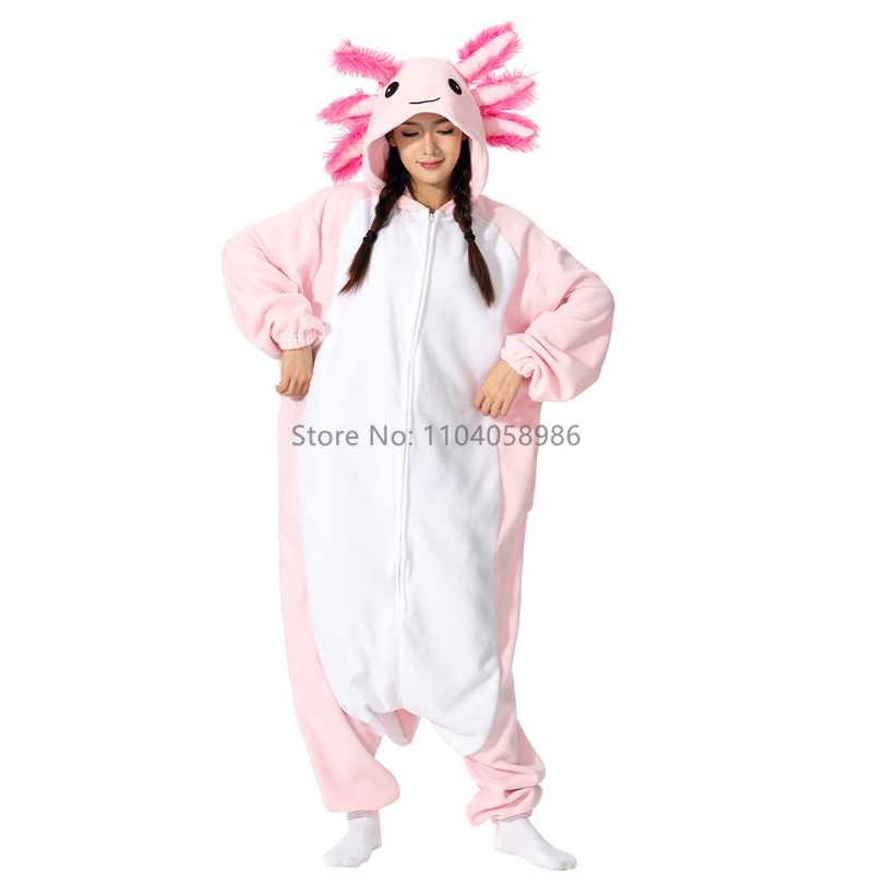 Animal Kigurumi Costume Hallow - Fleece Hoodie Lined ulasan dan harga