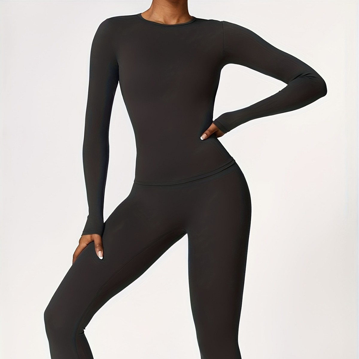 Tight-fitting yoga suit slim l - Winter Clothing ulasan dan harga