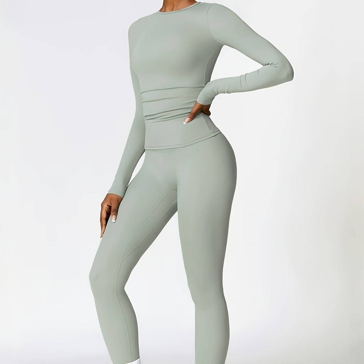 Tight-fitting yoga suit slim l - Winter Clothing ulasan dan harga
