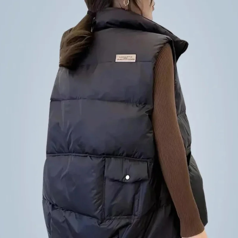 Loose Padded Cotton Waistcoat  - Winter Clothing On Sale Women'S ulasan dan harga