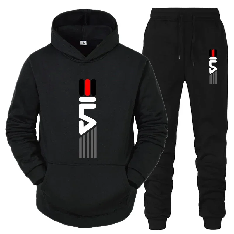 Men's Tracksuit Hooded Sweatsh - Fleece Hoodie Lined ulasan dan harga