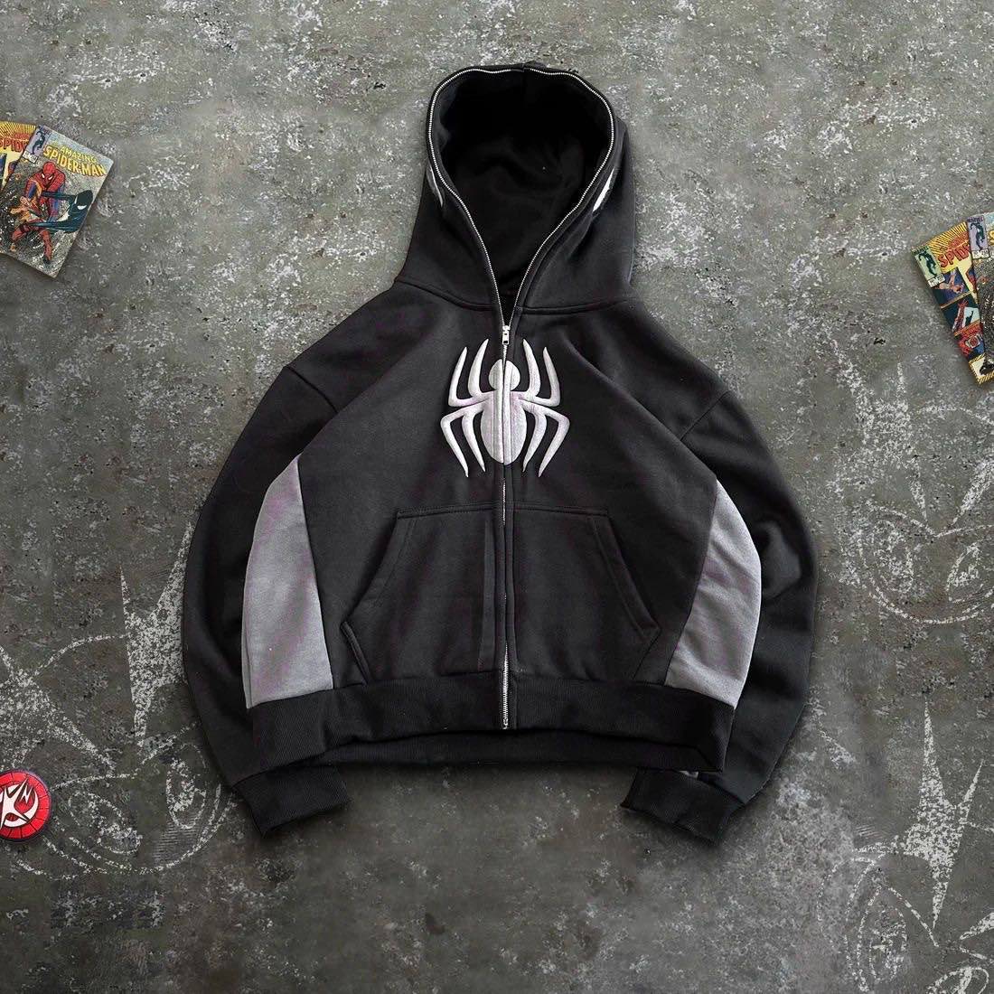 Funny Hoodie Harajuku Punk Men - Winter Clothes Shop ulasan dan harga