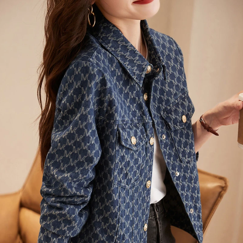 Blue Women's Denim Jackets wit - Winter Clothing On Sale Women'S ulasan dan harga