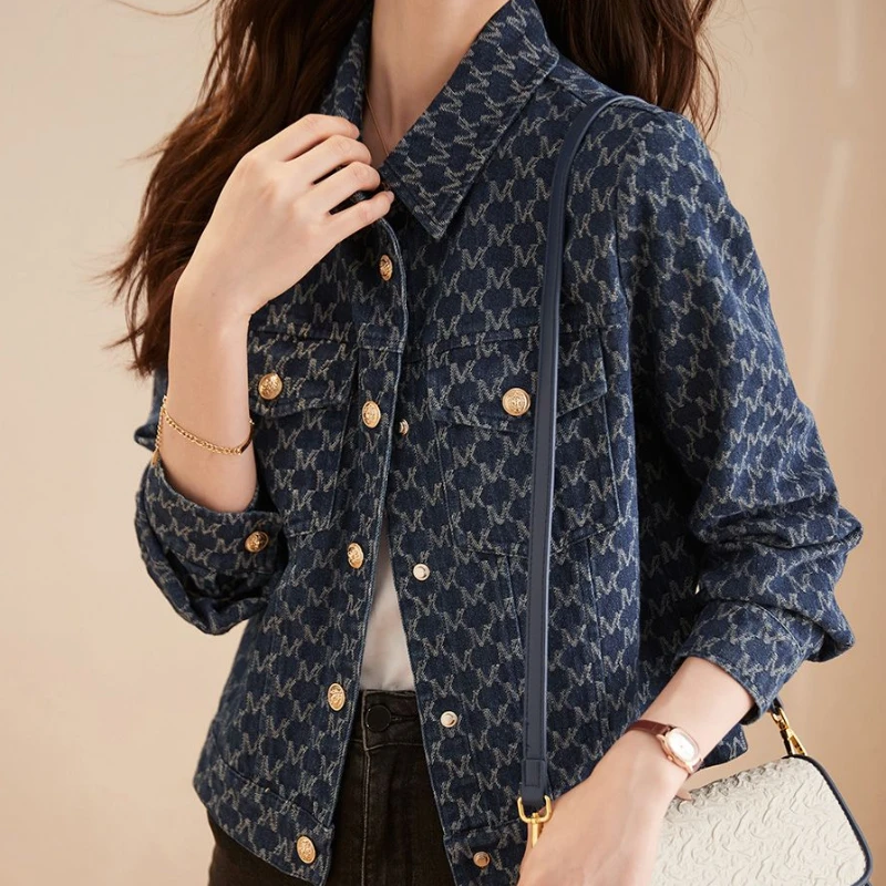 Blue Women's Denim Jackets wit - Winter Clothing On Sale Women'S ulasan dan harga