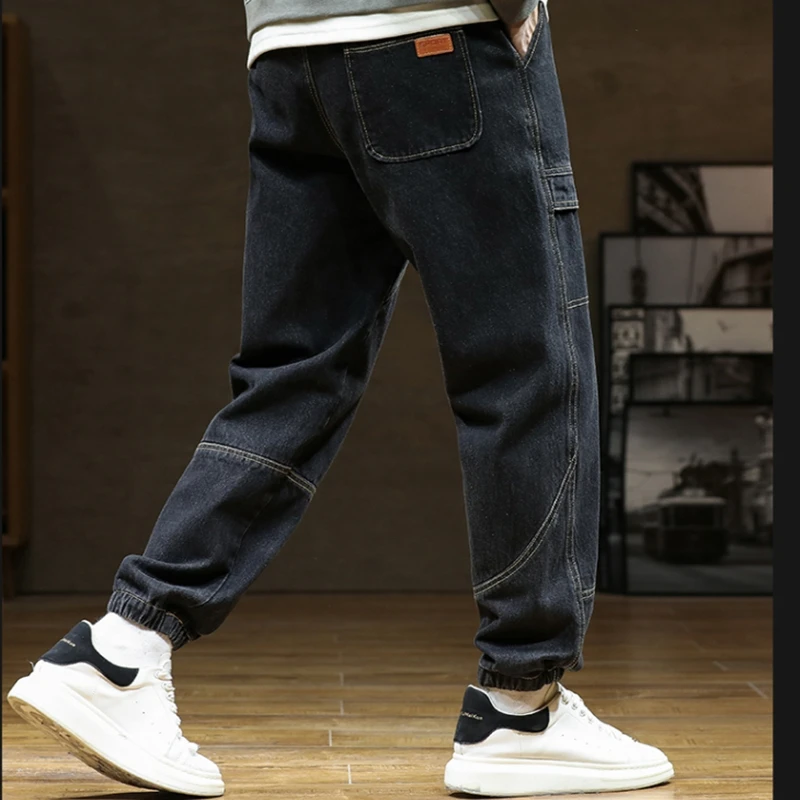 M-8XL Jeans Men's Autumn and W - Winter Clothes Shop ulasan dan harga