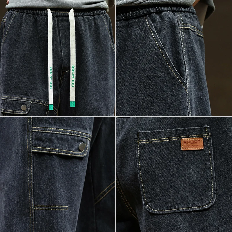 M-8XL Jeans Men's Autumn and W - Winter Clothes Shop ulasan dan harga