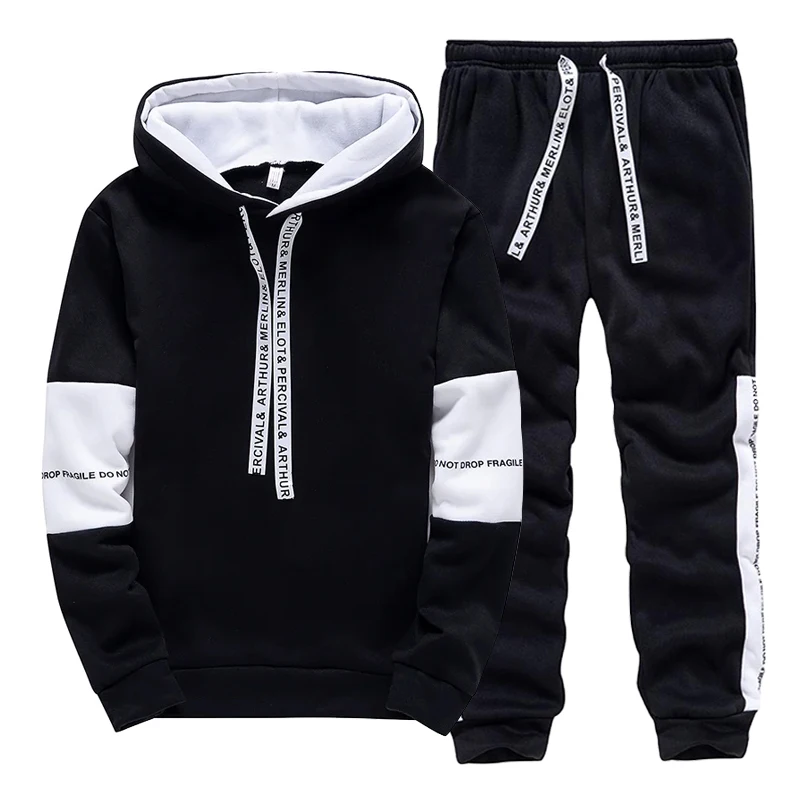 Tracksuit for Man Casual Hoode - Winter Clothing ulasan dan harga