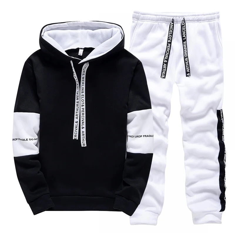 Tracksuit for Man Casual Hoode - Winter Clothing ulasan dan harga