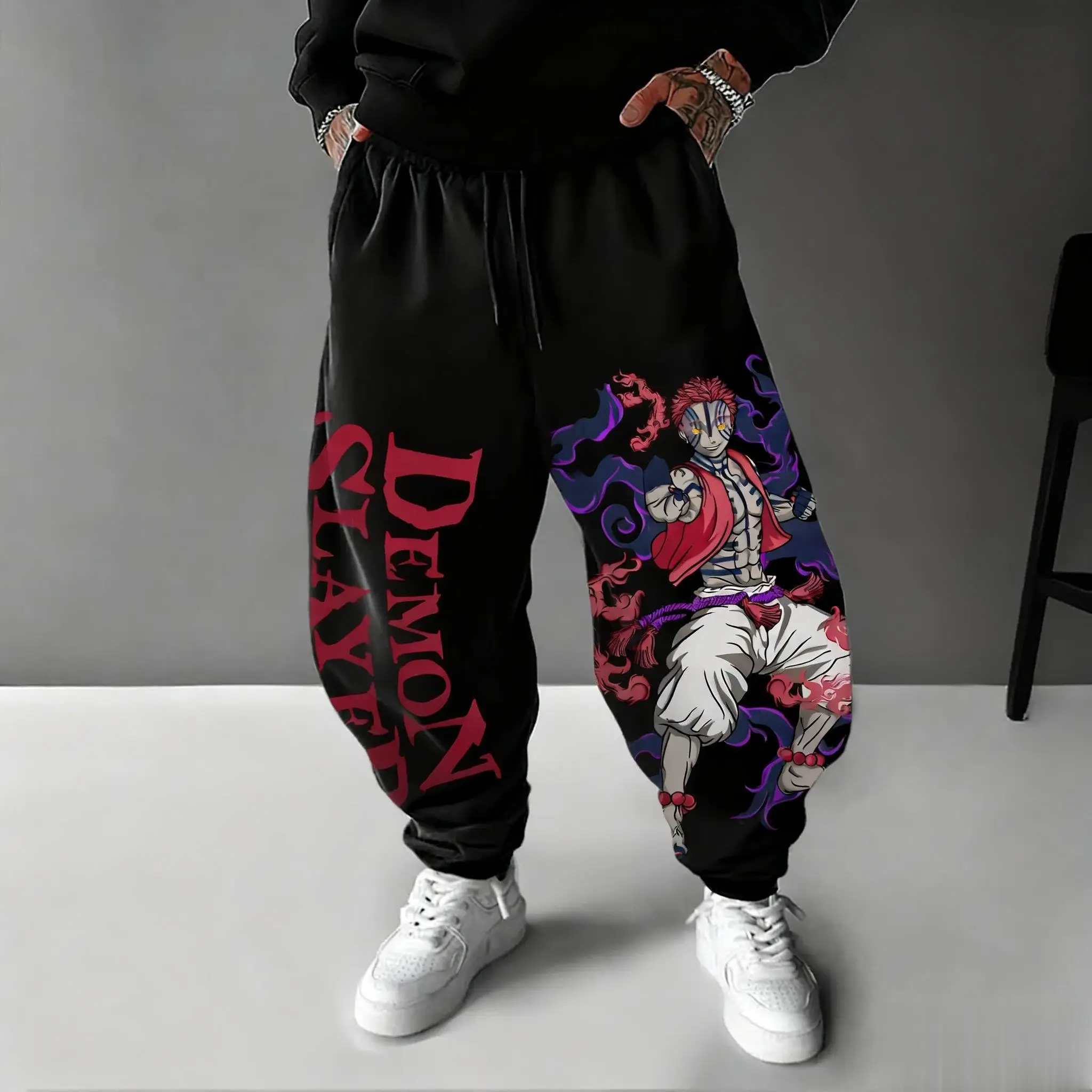 2026 Demon Slayer Akaza Anime  - Winter Clothing Anime ulasan dan harga