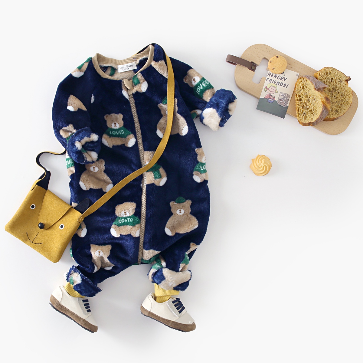 Winter Fleece Infants Thickene - Winter Clothing 1 Year Old ulasan dan harga