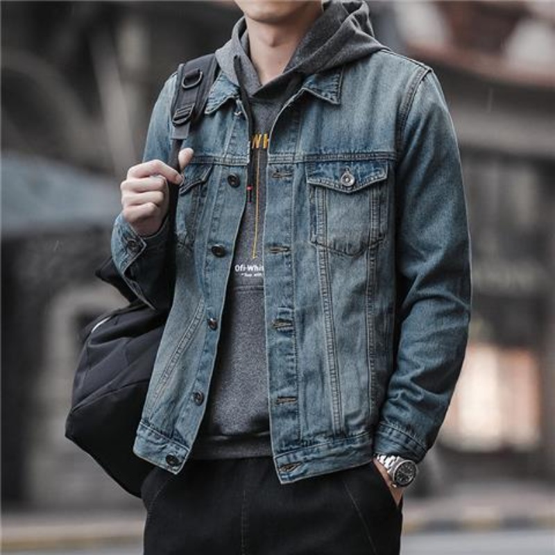 New in Button Loose Cowboy Coa - Winter Clothes Shop ulasan dan harga