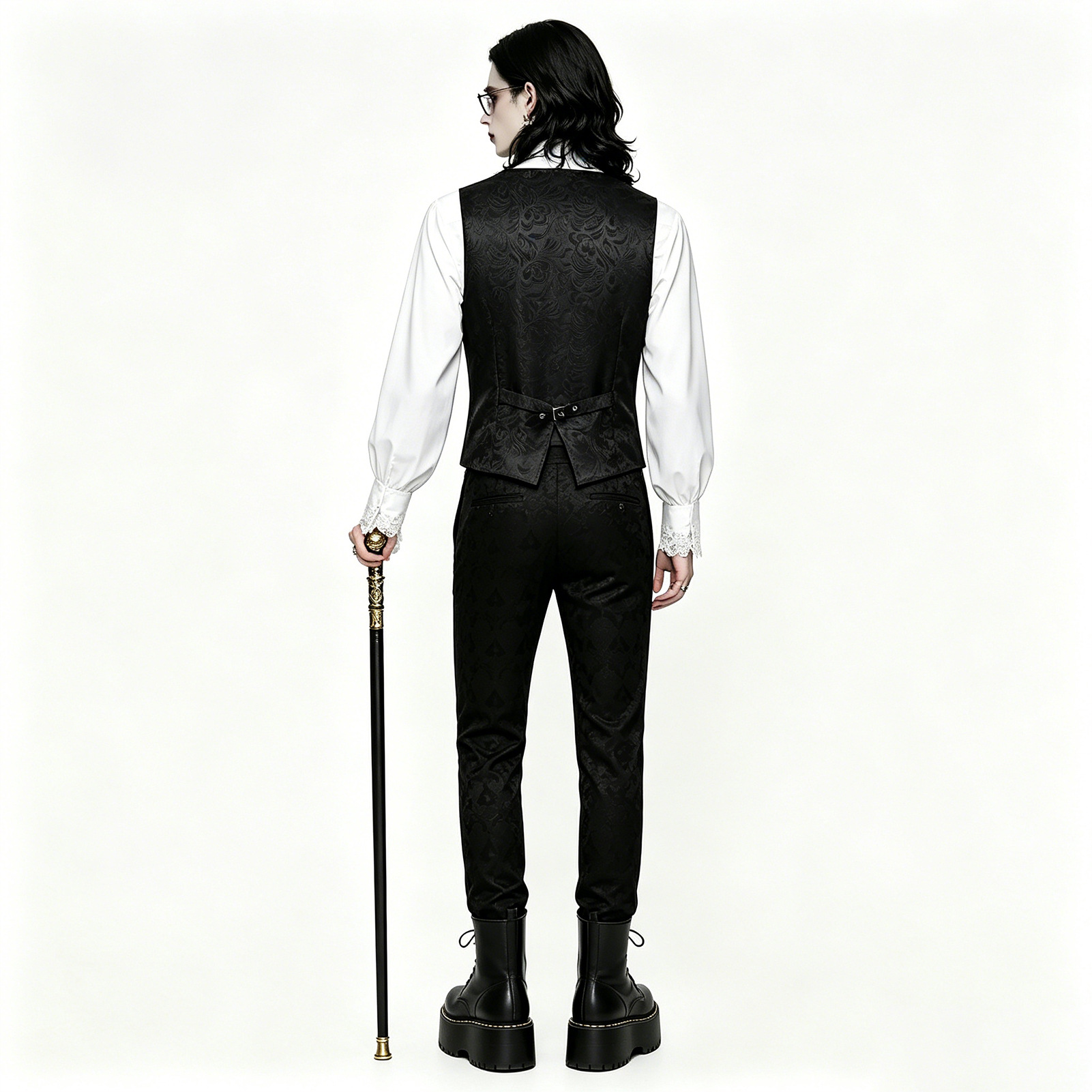 Men's Fashion Steam Punk Pure  - Winter Clothing Manufacturers ulasan dan harga