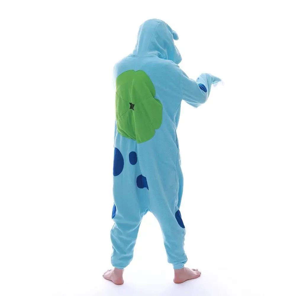 Bulbasaur Onesie Kigurumi Adul - Winter Clothing Anime ulasan dan harga