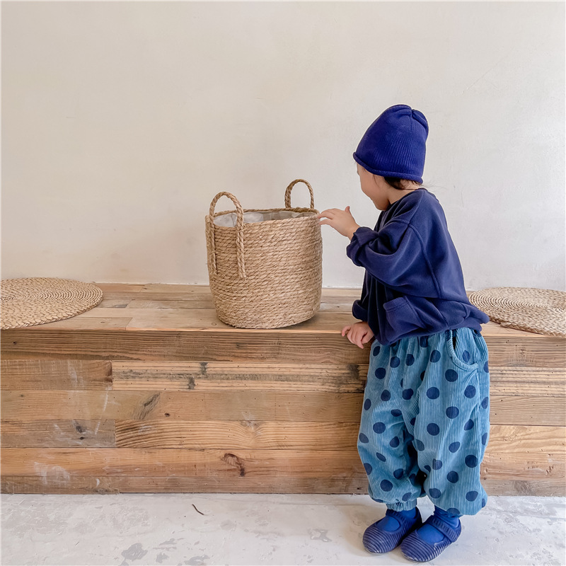 LILIGIRL Girl Pants 2025 Autum - Winter Clothing 1 Year Old ulasan dan harga