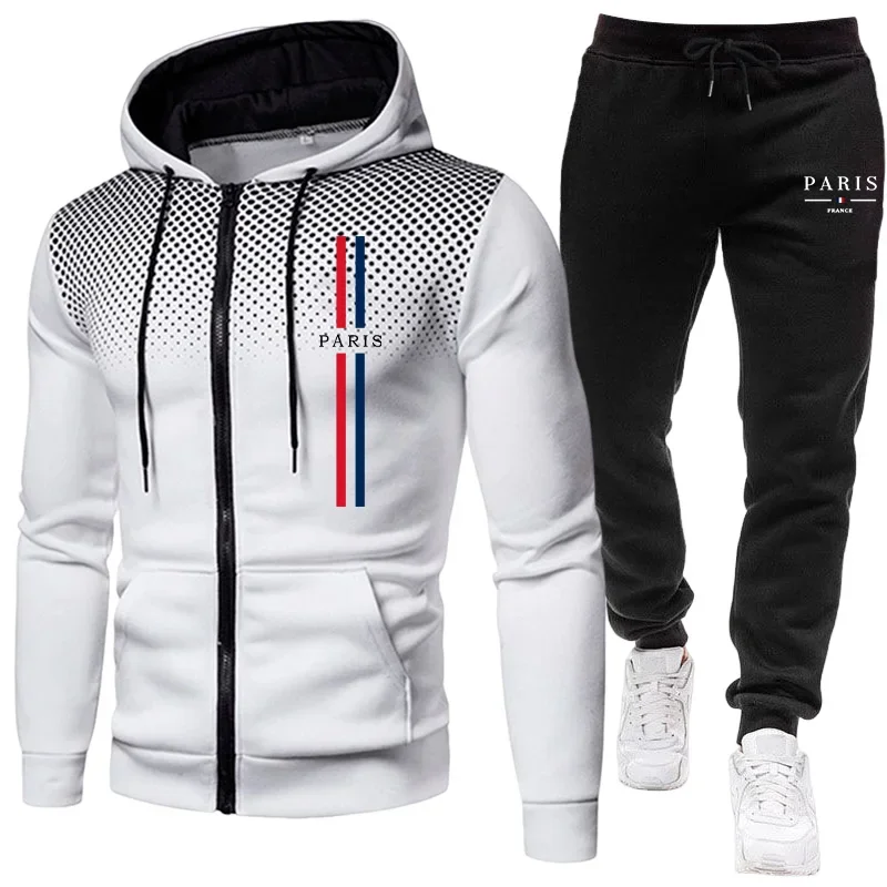 Men sports suit zipper jacket+ - Winter Clothes Shop ulasan dan harga