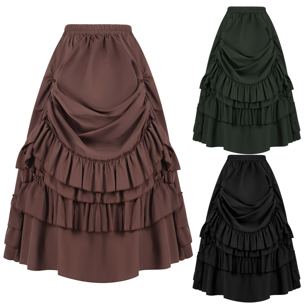 Victorian Style Gothic Skirt W - Winter Clothing Manufacturers ulasan dan harga