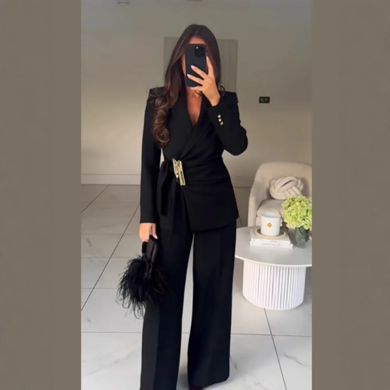 Women's Suit Pants Two-Piece S - Winter Clothing For Sale ulasan dan harga