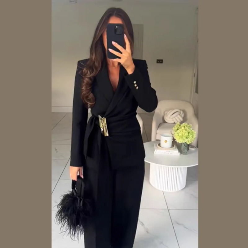 Women's Suit Pants Two-Piece S - Winter Clothing For Sale ulasan dan harga