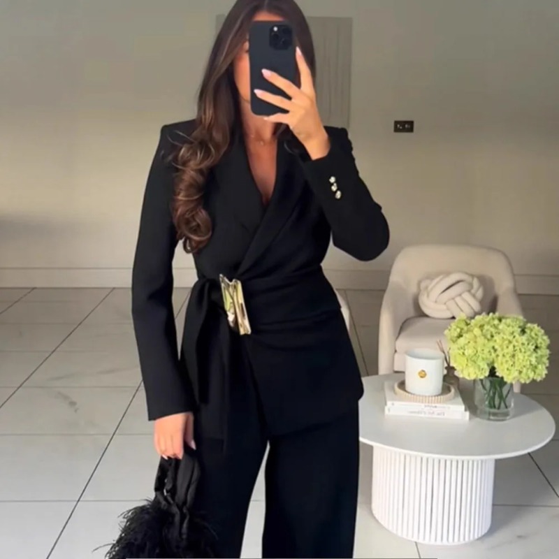 Women's Suit Pants Two-Piece S - Winter Clothing For Sale ulasan dan harga