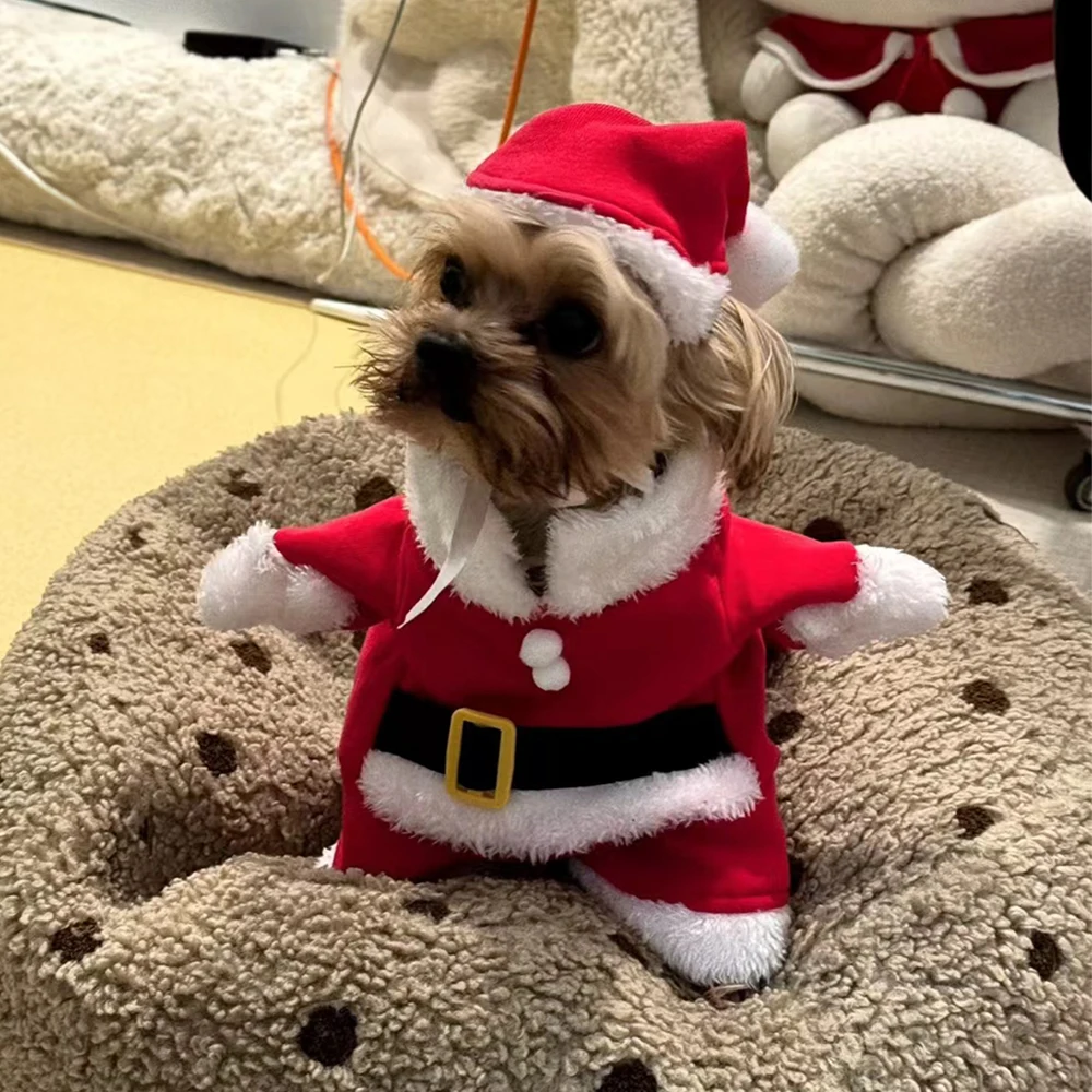 Christmas Clothes For Dogs Cat - Winter Clothing Dress Up ulasan dan harga