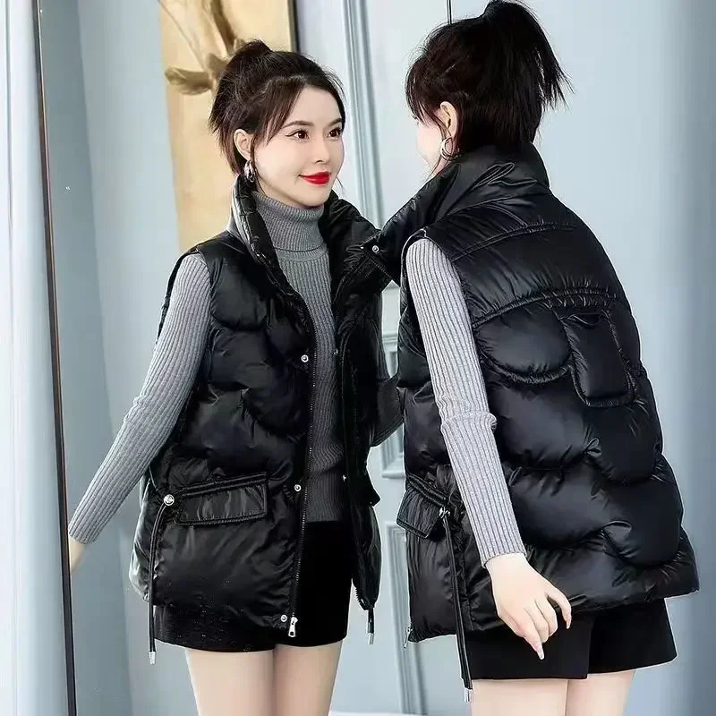 Down Waistcoat Woman Half Quil - Winter Clothing On Sale Women'S ulasan dan harga