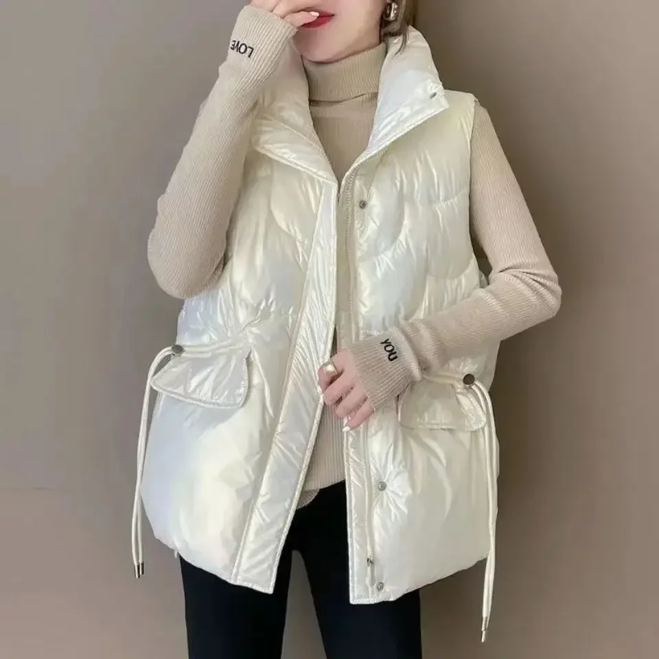 Down Waistcoat Woman Half Quil - Winter Clothing On Sale Women'S ulasan dan harga