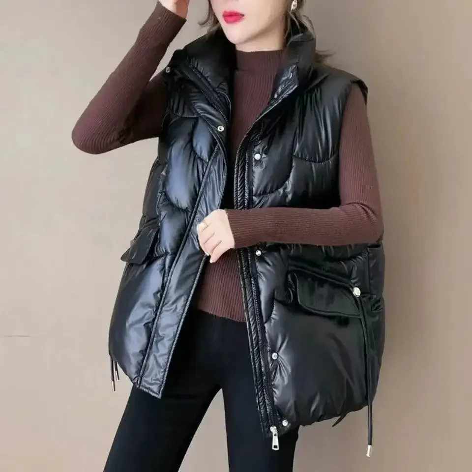 Down Waistcoat Woman Half Quil - Winter Clothing On Sale Women'S ulasan dan harga