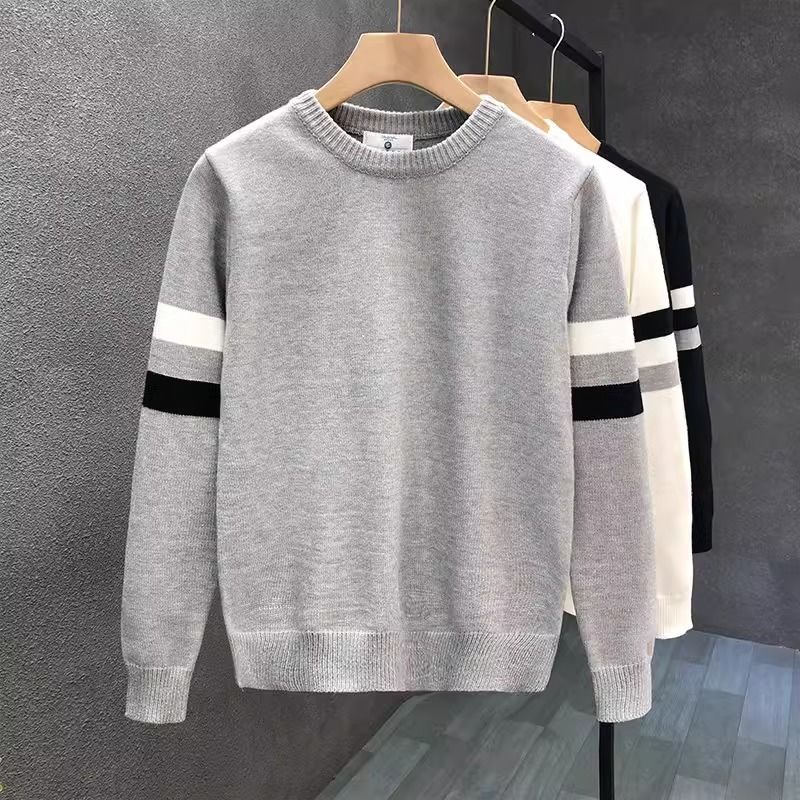 Round Neck Sweater Knitted Swe - Winter Clothes Shop ulasan dan harga
