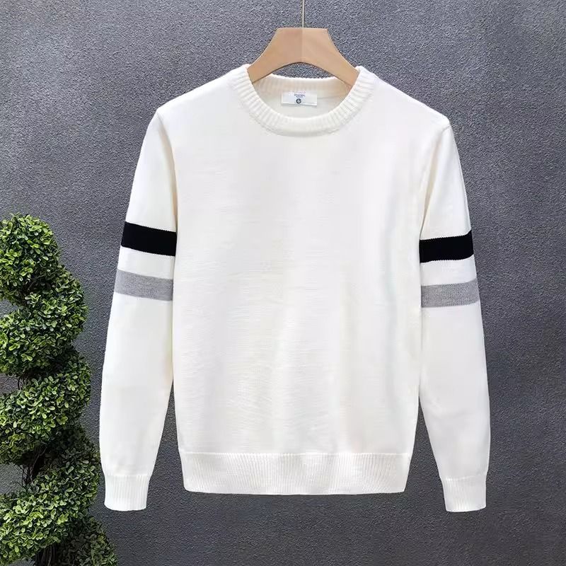 Round Neck Sweater Knitted Swe - Winter Clothes Shop ulasan dan harga