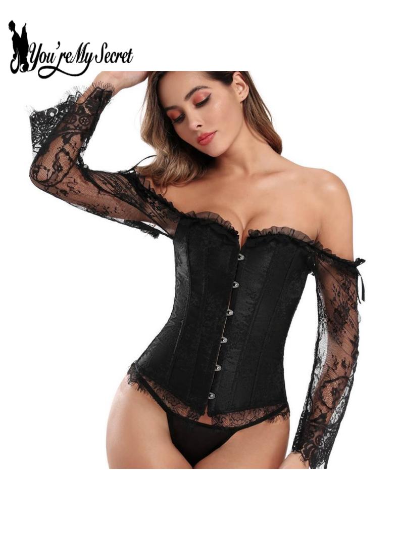 Gothic Long Sleeved Corset Wom - Winter Clothing Dress Up ulasan dan harga