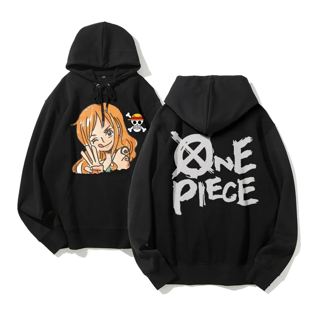 One Piece Nami Anime Hoodie Me - Winter Clothing Anime ulasan dan harga