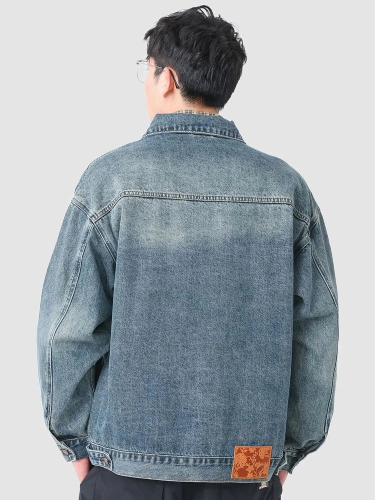 Autumn Loose Denim Jackets Man - Winter Clothes Shop ulasan dan harga