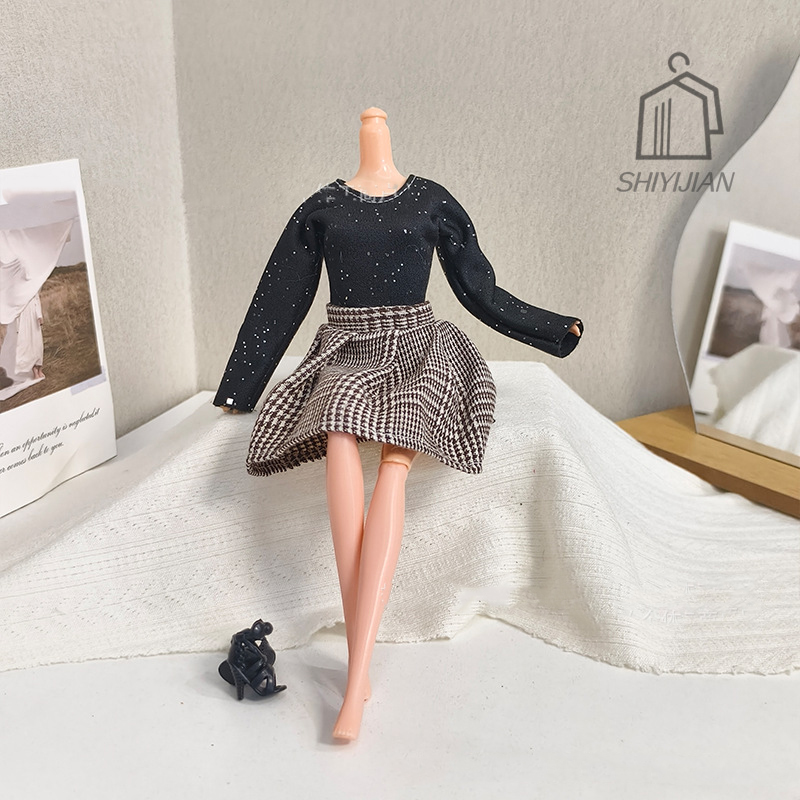 1/6 Doll Handmade Dress Clothi - Winter Clothing Dress Up ulasan dan harga