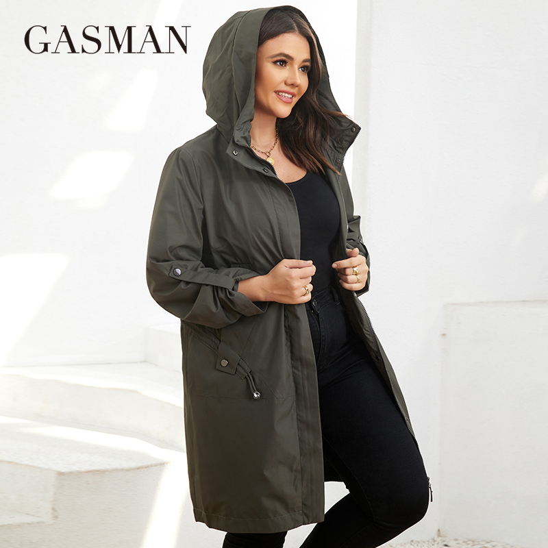 GASMAN Autumn  Trench Coat Plu - Winter Clothing For Sale ulasan dan harga