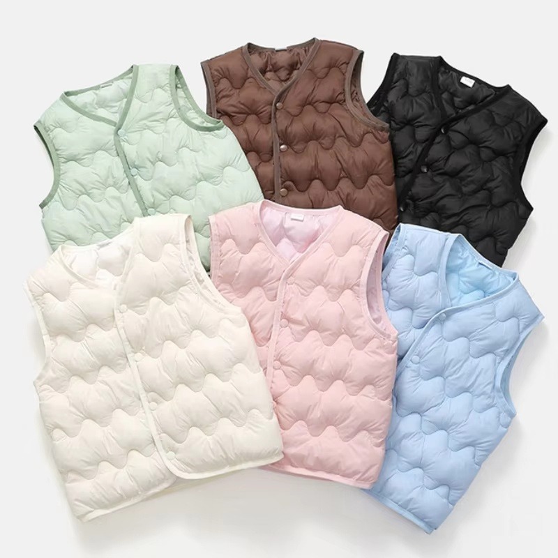 New Children Warm Cotton Vest  - Winter Clothing 1 Year Old ulasan dan harga