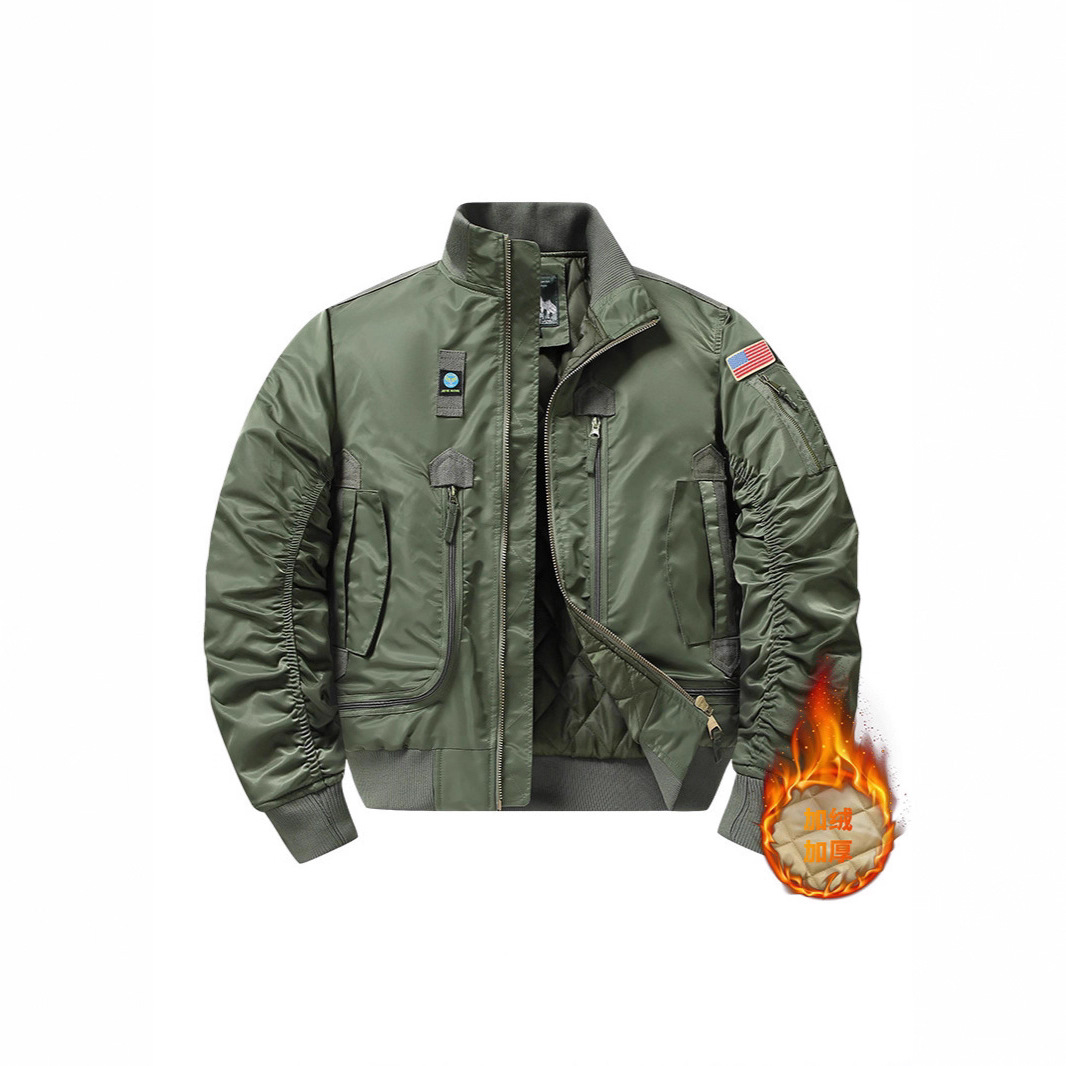 Winter MA1 Men's Bomber Jacket - Winter Clothes Shop ulasan dan harga