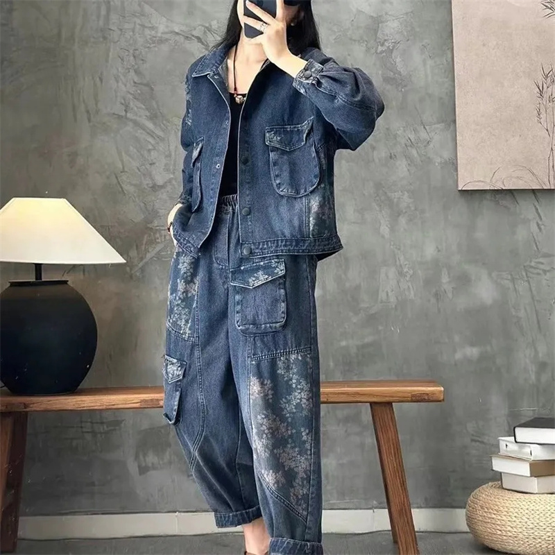 2025 Autumn Denim jacket Suits - Winter Clothing For Sale ulasan dan harga