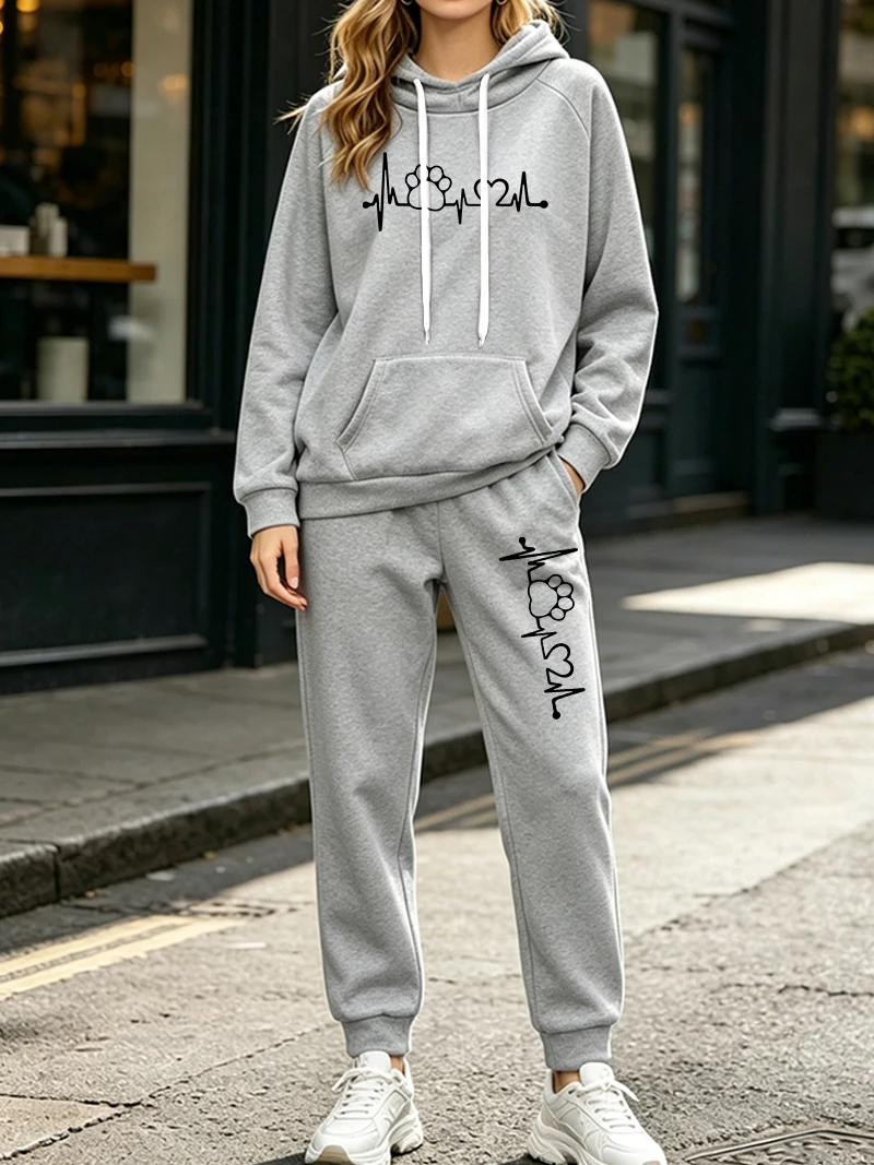 Fashion Women's 2 Pcs Sets Aut - Winter Clothing ulasan dan harga