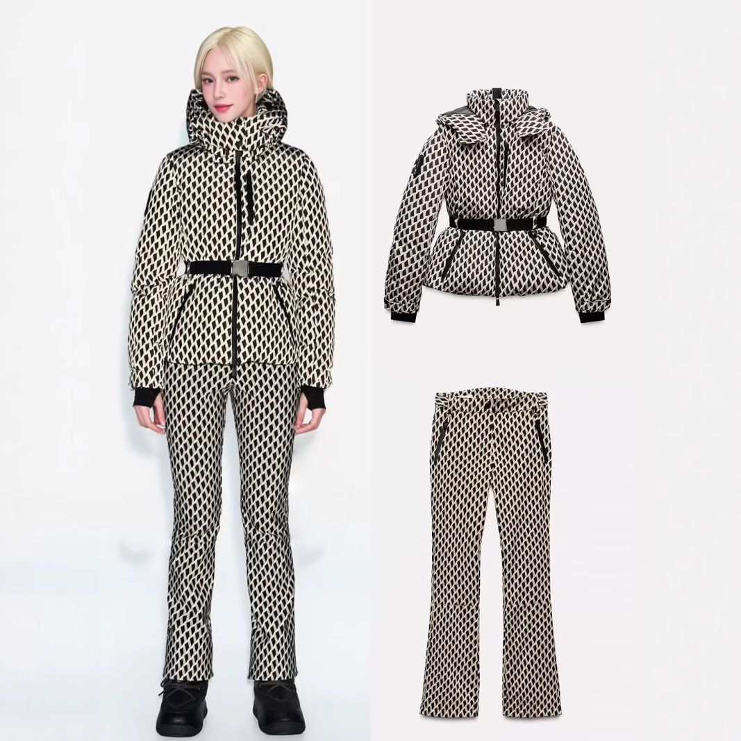 Winter Two Piece Skiing Set Ho - Winter Clothing For Sale ulasan dan harga