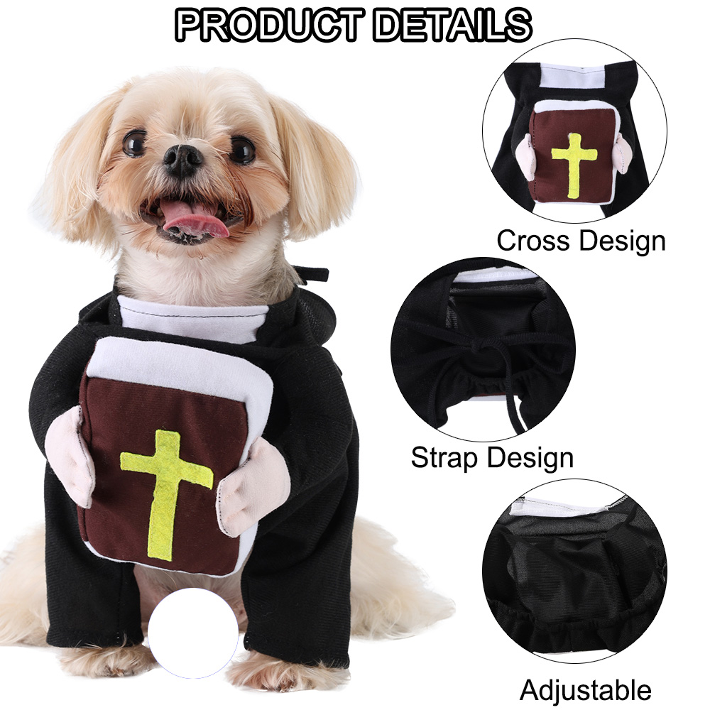 Funny Halloween Pet Dog Cospla - Winter Clothing Dress Up ulasan dan harga