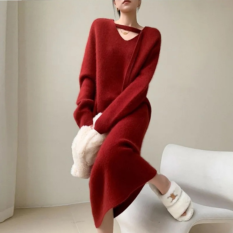 sweater dress for women 2025 n - Winter Clothing Dress Up ulasan dan harga
