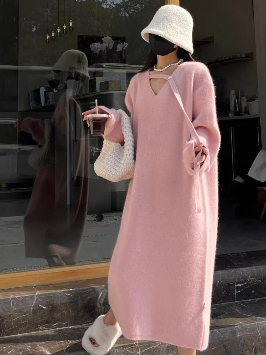 sweater dress for women 2025 n - Winter Clothing Dress Up ulasan dan harga