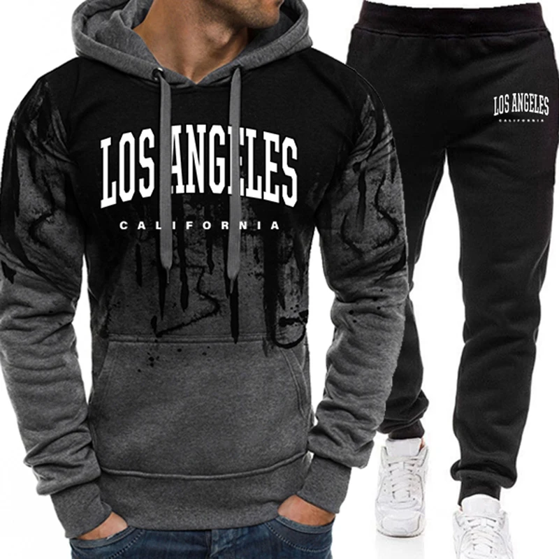 Fashion Men's Tracksuit Print  - Winter Clothing ulasan dan harga