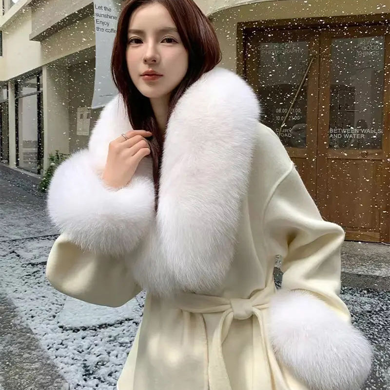 2025 Real Fox Fur Collar Winte - Winter Clothing For Sale ulasan dan harga