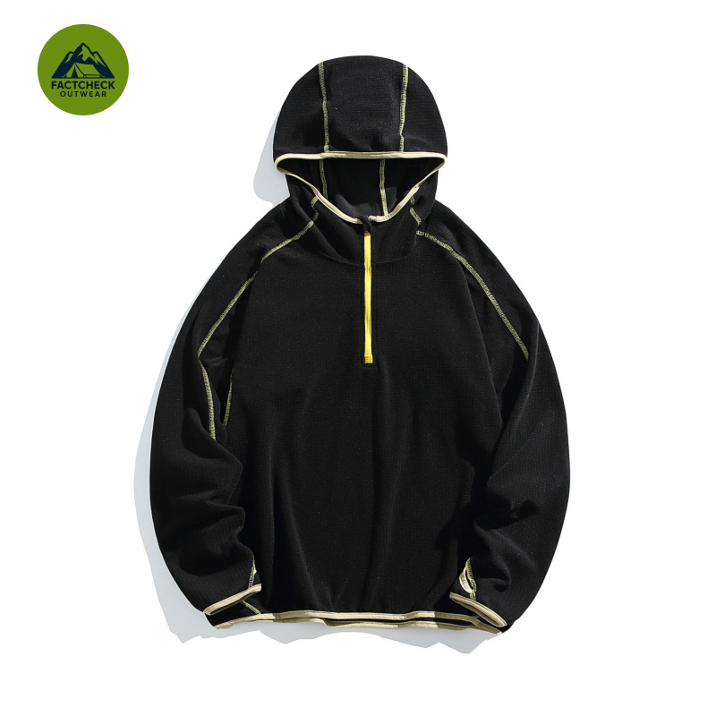 FACHCHECK EU US Size Top Quali - Fleece Hoodie Lined ulasan dan harga